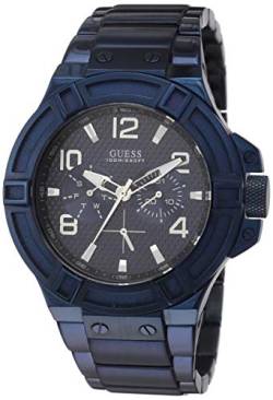 Guess Herren-Armbanduhr Rigor Analog Quarz Edelstahl beschichtet W0218G4 von GUESS