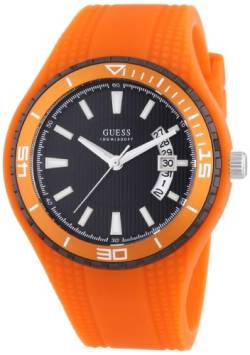 Guess Herren-Armbanduhr XL Analog Quarz Silikon W95143G5 von GUESS