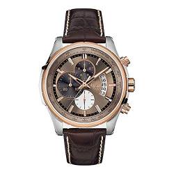 Guess Herren Chronograph Quarz Uhr mit Leder Armband X81012G5S von GUESS