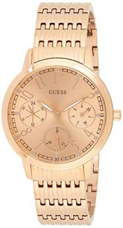 Guess Lattice Womens Kleid Multi Rose Gold Runde W1088L2 von GUESS