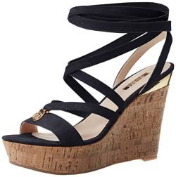 Guess Mädchen Ohana Lea03 Römersandalen, Schwarz, 35 EU von GUESS