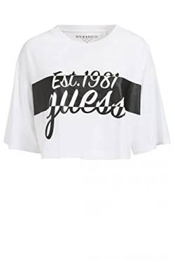 Guess T-Shirt für Damen, Weiß, weiß, Large von GUESS