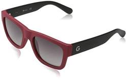 Guess Unisex-Erwachsene GG2106 Sonnenbrille, Rot (red,Black), 52 von GUESS