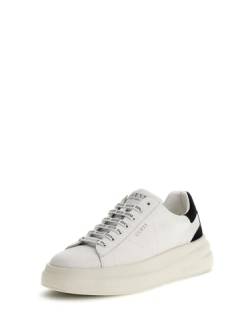 Scarpe uomo Guess sneaker Elba carryover in pelle white/ black US24GU03 FMPVIBSUE12 44 von GUESS