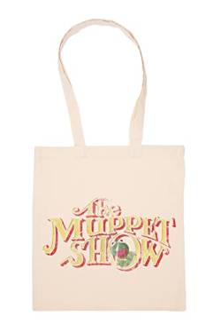GUNMANT Vintage Muppet Show Beige Einkaufstasche Wiederverwendbar Langlebig Umweltfreundlich Reusable Shopping Bag von GUNMANT