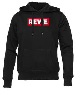 GUNMANTOR Mengapa Rewe Supermarket Berjumpa Schwarz Kapuzenpullover Herren Damen Unisex Langarm Ärmel Black Hoodie Mens Womens von GUNMANTOR