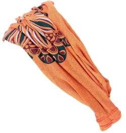 GURU SHOP Haarband, Kopfband, Bandana Farbenfrohem Mandala, Kopfbedeckung, Herren/Damen, Orange, Baumwolle, Size:One Size von GURU SHOP