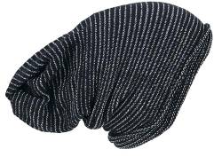 GURU SHOP Magic Hairband, Dread Wrap, Schlauchschal, Stirnband, Mütze, Herren/Damen, Loopschal Schwarz/weiß, Baumwolle, Size:One Size von GURU SHOP