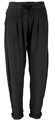 GURU SHOP Schmale Hose, Bleistifthose, Sommerhose, Schwarz, Synthetisch, Size:S/M (36) von GURU SHOP