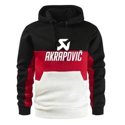 GXEBOPS Herren Hoodie Akr-ap_ovic Baumwolle Colorblock Lässige Sportbekleidung Langarm Damen Kapuzenjacke T-Shirt/D/S von GXEBOPS