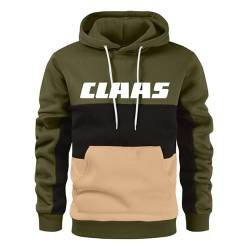 GXEBOPS Herren Hoodie Cl_AAS Baumwolle Colorblock Lässige Sportbekleidung Langarm Damen Kapuzenjacke Jacken/F/M von GXEBOPS