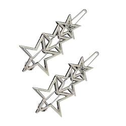Japanische würzige Metall Stern Haarnadel Süße Und Coole Liebe Liu Clip Pentagramm Hohl Haijia Haar Zubehör von GXFCAI