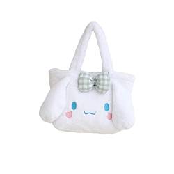 GXYMF Kawaii Sanrio Plush Kuromi My Melody Cinnamoroll Bag Cute Beauty Travel Soft Suffed Anime Plushies Rucksäcke Für Mädchen Geschenk Cinnamoroll-I von GXYMF