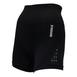 GYMSHARK Damen Energy Seamless Shorts, Schwarz, Schwarz , XS von GYMSHARK