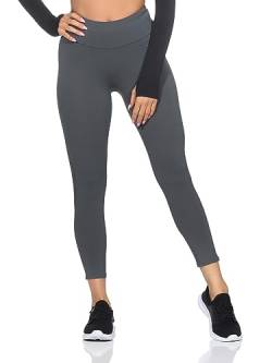 GYMSHARK Damen Speed Leggings Farbe: Grau; Größe: XL von GYMSHARK