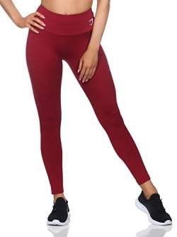 GYMSHARK Damen Training Leggings Farbe: Burgundy; Größe: S von GYMSHARK