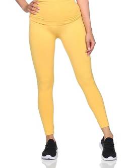 GYMSHARK Damen Vital Seamless 2.0 Leggings, Tights Farbe: Gelb Meliert; Größe: M von GYMSHARK