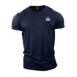 GYMTIER Gym T-Shirt | Herren Bodybuilding Training Top Kleidung Plain Branded von GYMTIER