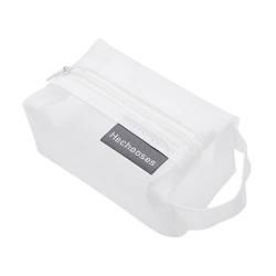 GYOUZA Mesh-Kulturbeutel - Reißverschlusstasche Reisetasche Netztasche | Mehrzweck-Kulturbeutel und Brettspiel-Aufbewahrung, tragbare und langlebige Aufbewahrungstasche mit Reißverschluss von GYOUZA
