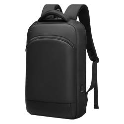 GYakeog Business Rucksack Herren Laptop Rucksack 15,6 Zoll Rucksack Herren Arbeit Wasserdicht Laptoptasche mit USB-Anschluss für Schule Arbeit Wandern Uni Reisen-Schwarz von GYakeog