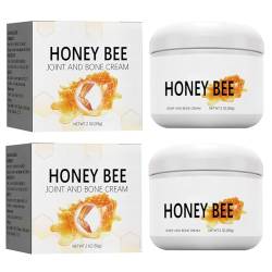 Bienengift Creme Honey Bee Venom Bone Healing Cream, 2 Stück Australian Bienengift Gel Knochenheilungscreme, Gelenk Behandlungscreme Bienengift Pflege Reparatur Creme (2 pcs) von GZWY