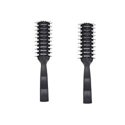 2 Stück Belüftete Entwirrungsbürste Anti Static Entwirrungsbürste Styling Haarbürste Werkzeug zum Föhnen Massage Haarbürste für Männer und Frauen von GZXYUAN