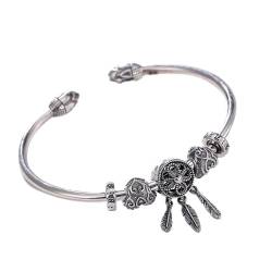 GaRcan Silberarmband Schlichtes Armband Damen Geburtstagsgeschenk Silber Armreif für Frauen Schmuck von GaRcan