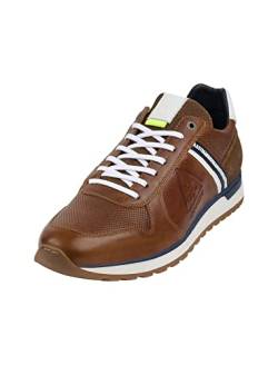 Gaastra Herren Kevan Low-Top Sneaker, Cognac, 44 EU von Gaastra