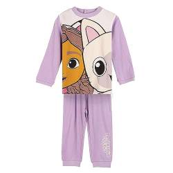Gabby´s Dollhouse Unisex Kinder Gabby's Dollhouse Winter-Pyjama Pyjamaset, dunkelviolett, 4 Jahre von Gabby´s Dollhouse
