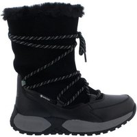 Gabor Rollingsoft Outdoor Schlupf-Stiefel, GORE TEX® Foulard/Dream., schwarz, Warmfutte Reißverschlussstiefel von Gabor Rollingsoft