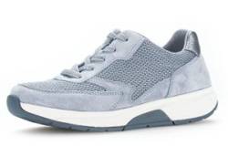 Keilsneaker GABOR ROLLINGSOFT Gr. 38, blau (blaugrau) Damen Schuhe Sneaker von Gabor Rollingsoft