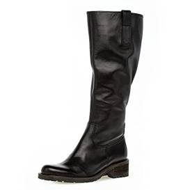 Gabor Comfort Basic Stiefel in Übergrößen Schwarz 76.097.67 große Damenschuhe, Größe:42 von Gabor