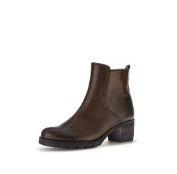 Gabor Damen Ankle Boots, Frauen Stiefeletten,Moderate Mehrweite (G),winterstiefeletten,booties,halbstiefel,sattel/EF (Mel.),39 EU / 6 UK von Gabor