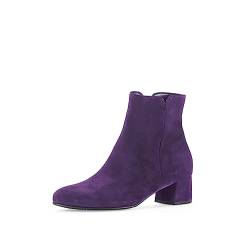 Gabor Damen Ankle Boots, Frauen Stiefeletten,Wechselfußbett,Best Fitting,knöchelhoch,reißverschluss,stiefel,bootee,purple,37 EU / 4 UK von Gabor