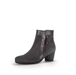 Gabor Damen Ankle Boots, Frauen Stiefeletten,Wechselfußbett,Best Fitting,knöchelhoch,reißverschluss,stiefel,soil/anthrazit,35.5 EU / 3 UK von Gabor