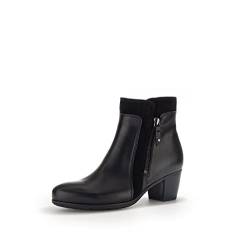 Gabor Damen Ankle Boots, Frauen Stiefeletten,Wechselfußbett,Best Fitting,uebergangsstiefel,knöchelhoch,reißverschluss,schwarz,36 EU / 3.5 UK von Gabor