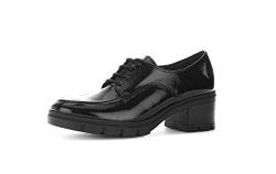 Gabor Damen Businessschuhe, Frauen Schnürschuhe,Moderate Mehrweite (G),Schnuerung,lace-up Shoes,Low-tie,schnürer,schwarz,38 EU / 5 UK von Gabor