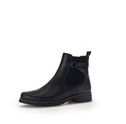 Gabor Damen Chelsea Boots, Frauen Stiefeletten,Wechselfußbett,Best Fitting,kurzstiefel,uebergangsschuhe,schwarz (Ra.cogn.),39 EU / 6 UK von Gabor