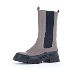 Gabor Damen Chelsea Boots, Frauen Stiefeletten,Wechselfußbett,Best Fitting,kurzstiefel,uebergangsschuhe,taupe/schwarz,38.5 EU / 5.5 UK von Gabor