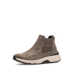 Gabor Damen Chelsea Boots, Frauen Stiefeletten,Wechselfußbett,bootee,booties,halbstiefel,kurzstiefel,braun (Micro),38.5 EU / 5.5 UK von Gabor