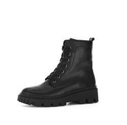 Gabor Damen Combat Boots, Frauen Stiefeletten,Wechselfußbett,Best Fitting,Warmfutter,winterstiefel,winterschuhe,schwarz (schwarz),38 EU / 5 UK von Gabor