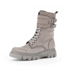 Gabor Damen Combat Boots, Frauen Stiefeletten,Wechselfußbett,Best Fitting,warm,gefüttert,stiefel,bootee,booties,fango (fumo),37.5 EU / 4.5 UK von Gabor