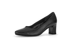 Gabor Damen Klassische Pumps, Frauen Absatzschuhe,Moderate Mehrweite (G),Court Shoes,stöckelschuhe,Businessschuhe,büro,schwarz,41 EU / 7.5 UK von Gabor