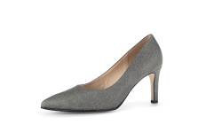 Gabor Damen Klassische Pumps, Frauen Absatzschuhe,hochhackige Schuhe,stoeckelschuhe,Ausgehschuhe,Abendschuhe,Court Shoes,Argento,39 EU / 6 UK von Gabor