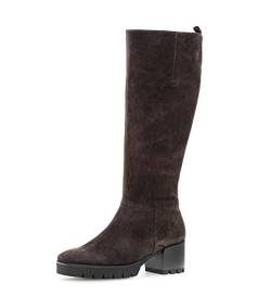 Gabor Damen Klassische Stiefel, Frauen Boots,Moderate Mehrweite (G),winterstiefel,winterschuhe,engl.brown (Micro),40 EU / 6.5 UK von Gabor
