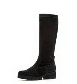 Gabor Damen Klassische Stiefel, Frauen Boots,Wechselfußbett,Best Fitting,uebergangsschuhe,langschaftstiefel,gefüttert,schwarz,40 EU / 6.5 UK von Gabor