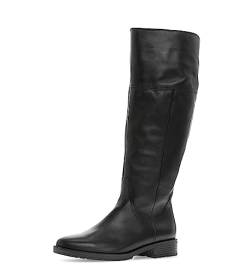 Gabor Damen Klassische Stiefel, Frauen Stiefel,Moderate Mehrweite (G),uebergangsschuhe,uebergangsstiefel,boots,schwarz (Micro),39 EU / 6 UK von Gabor