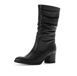 Gabor Damen Klassische Stiefeletten, Frauen Boots,Moderate Mehrweite (G),uebergangsschuhe,schwarz (Micro),42 EU / 8 UK von Gabor