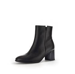 Gabor Damen Klassische Stiefeletten, Frauen Boots,bootee,booties,halbstiefel,kurzstiefel,uebergangsschuhe,schwarz,39 EU / 6 UK von Gabor