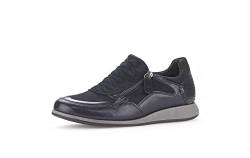 Gabor Damen Low-Top Sneaker, Frauen Halbschuhe,Wechselfußbett,Moderate Mehrweite (G),straßenschuhe,dk-Blue/Nightblue,37.5 EU / 4.5 UK von Gabor